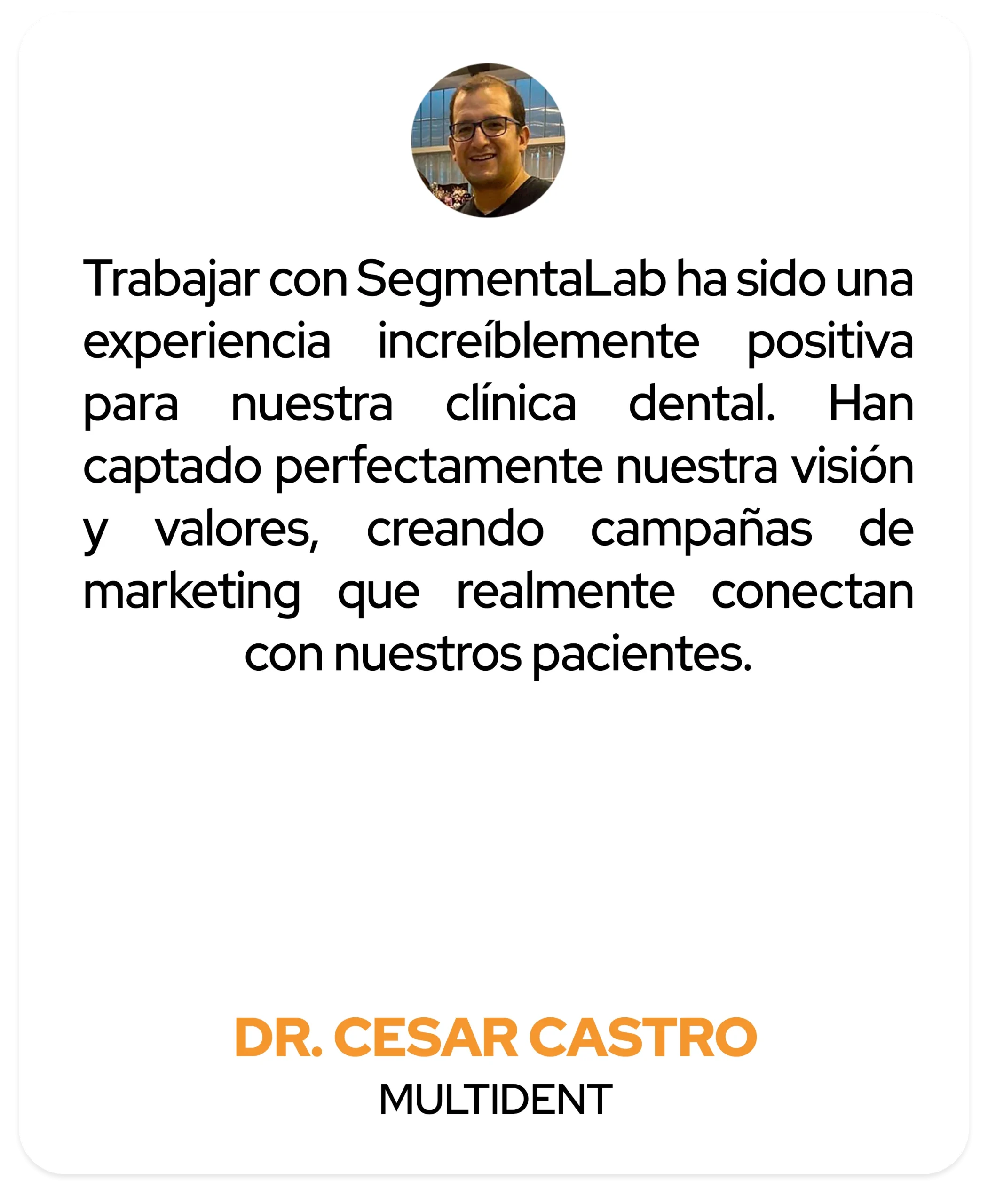 testimonio multident